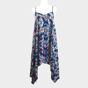 AQUA  Women's Multicolor Loose Fit Dress Size S